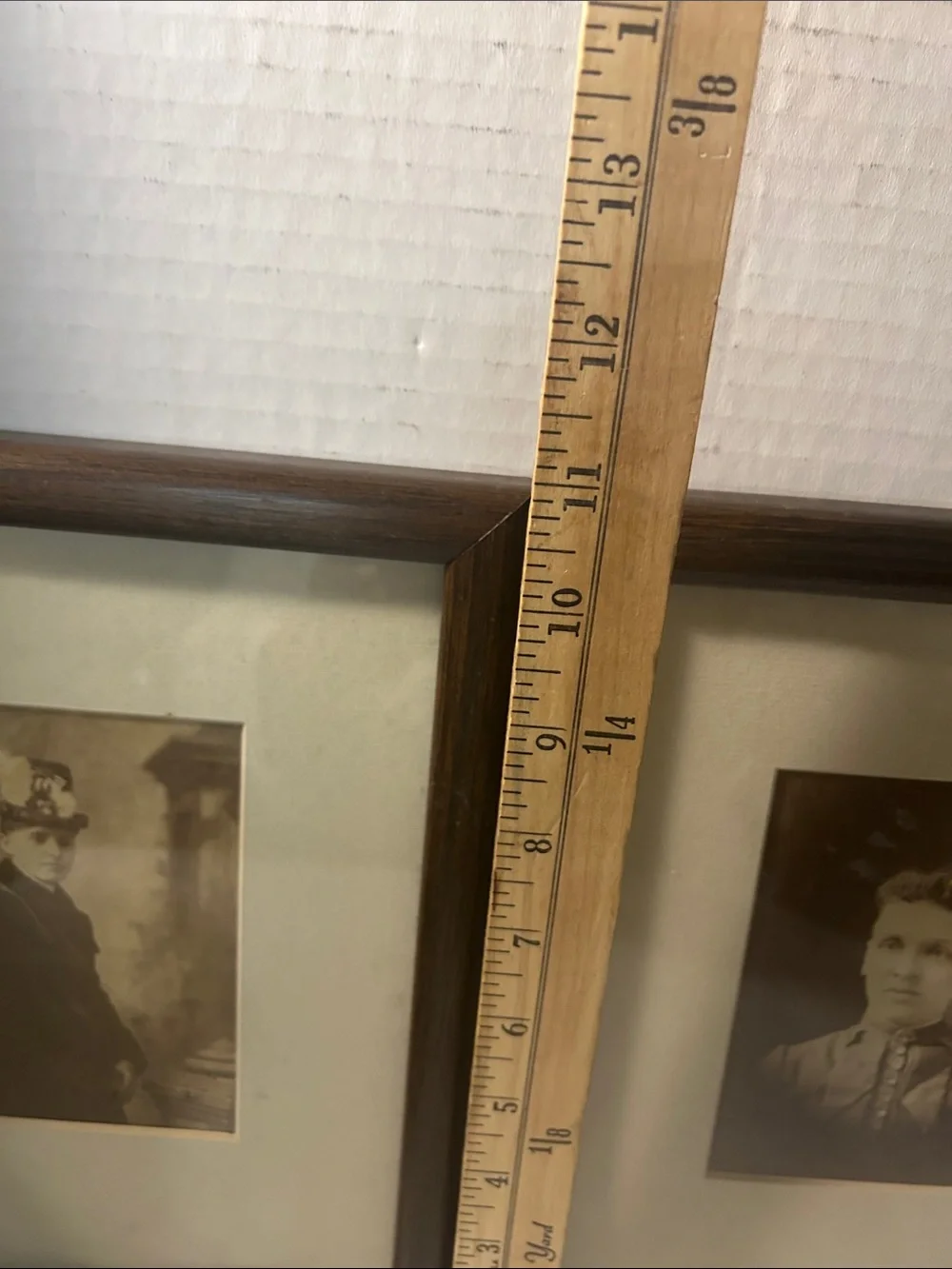 Vintage Framed Photos set of 2